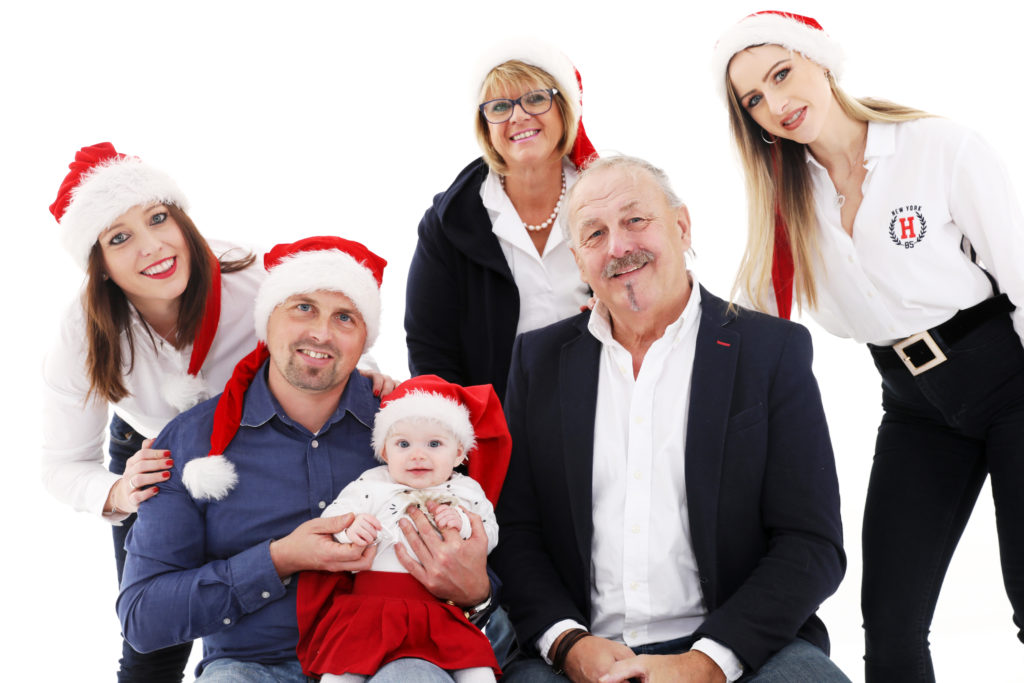 Weihnachtliches Familien-Fotoshooting in Zurich